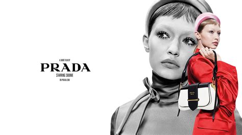 prada duality|“Double exposure”, Prada spring/summer 2019.